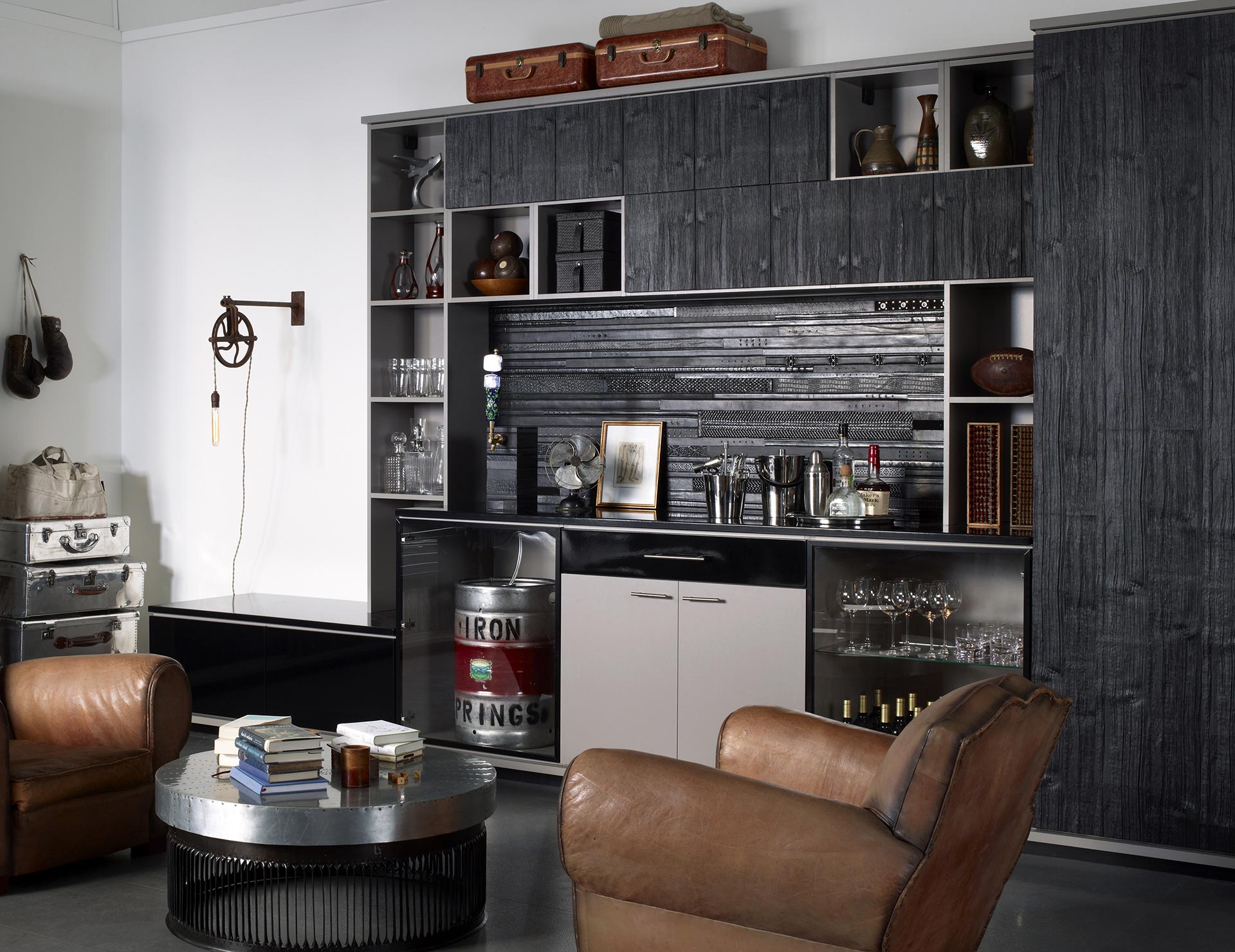 Beautiful Wine Cabinet and Storage Systems - California Closets
